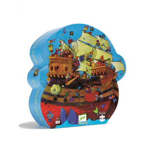 Djeco Dekoratif Puzzle 54 Parça - Barbarossa's Boat