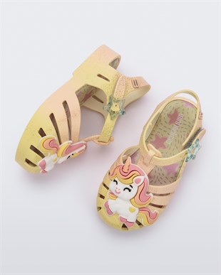 Mini Melissa Possession Uni BB-Bej/Sarı/Beyaz