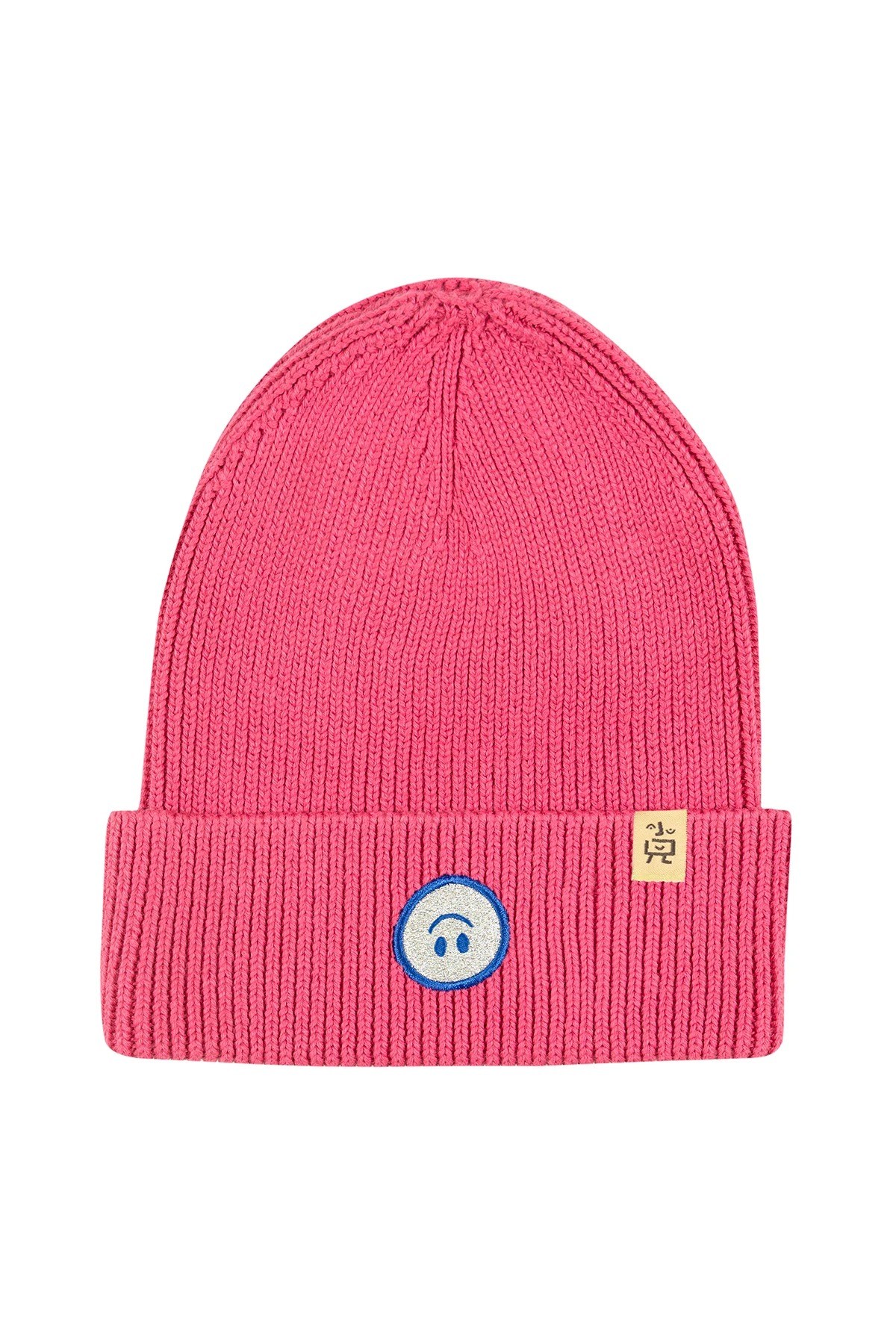 Beetle Beez-Moody Face Çocuk Triko Bere - Pembe