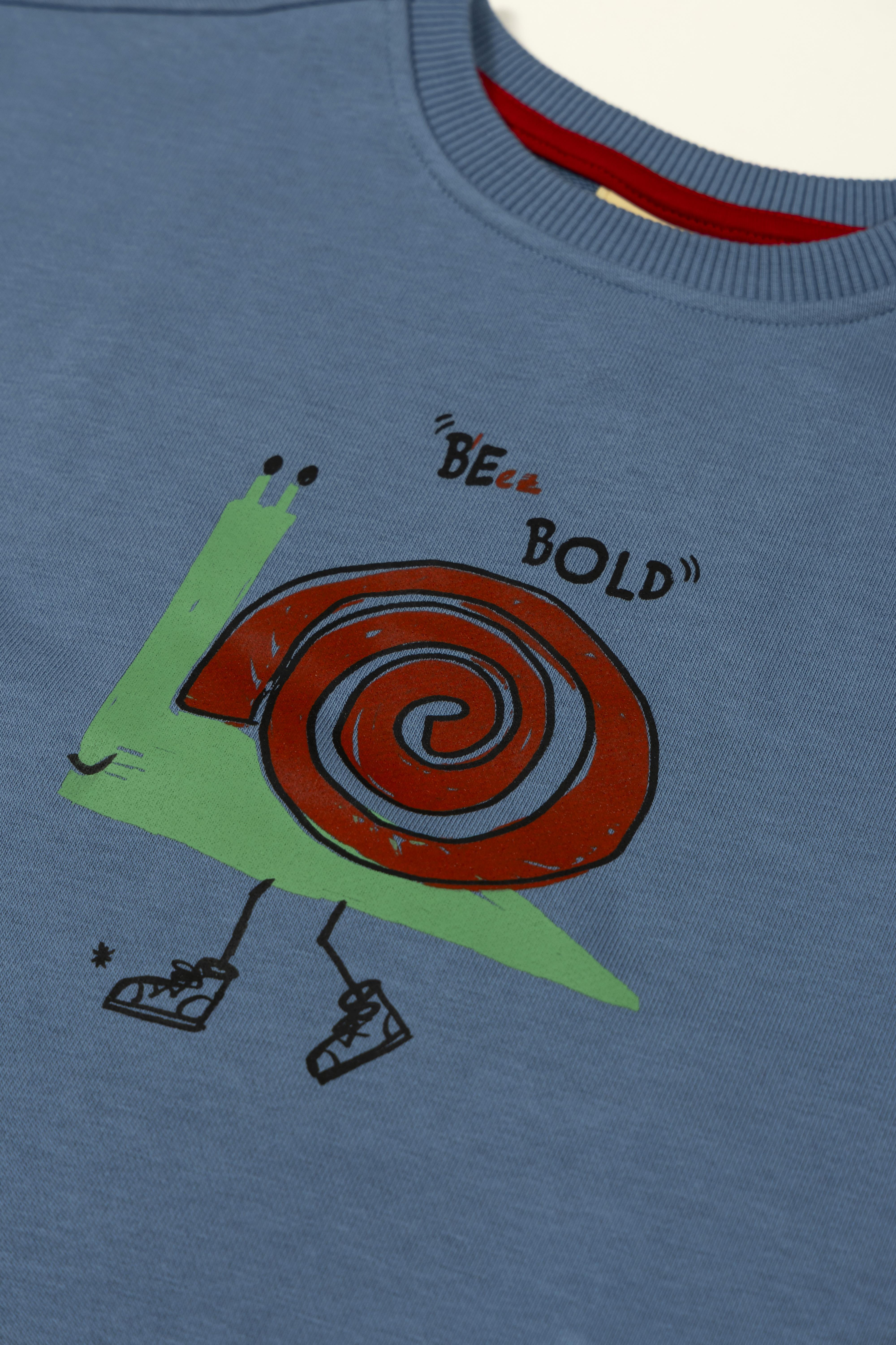 BeetleBeez- Be Bold Sweatshirt-Açık Mavi