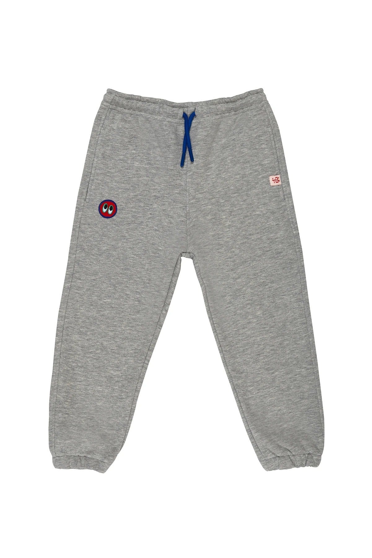 BeetleBeez-Community Şardonlu Jogger Eşofman Altı - Gri Melanj