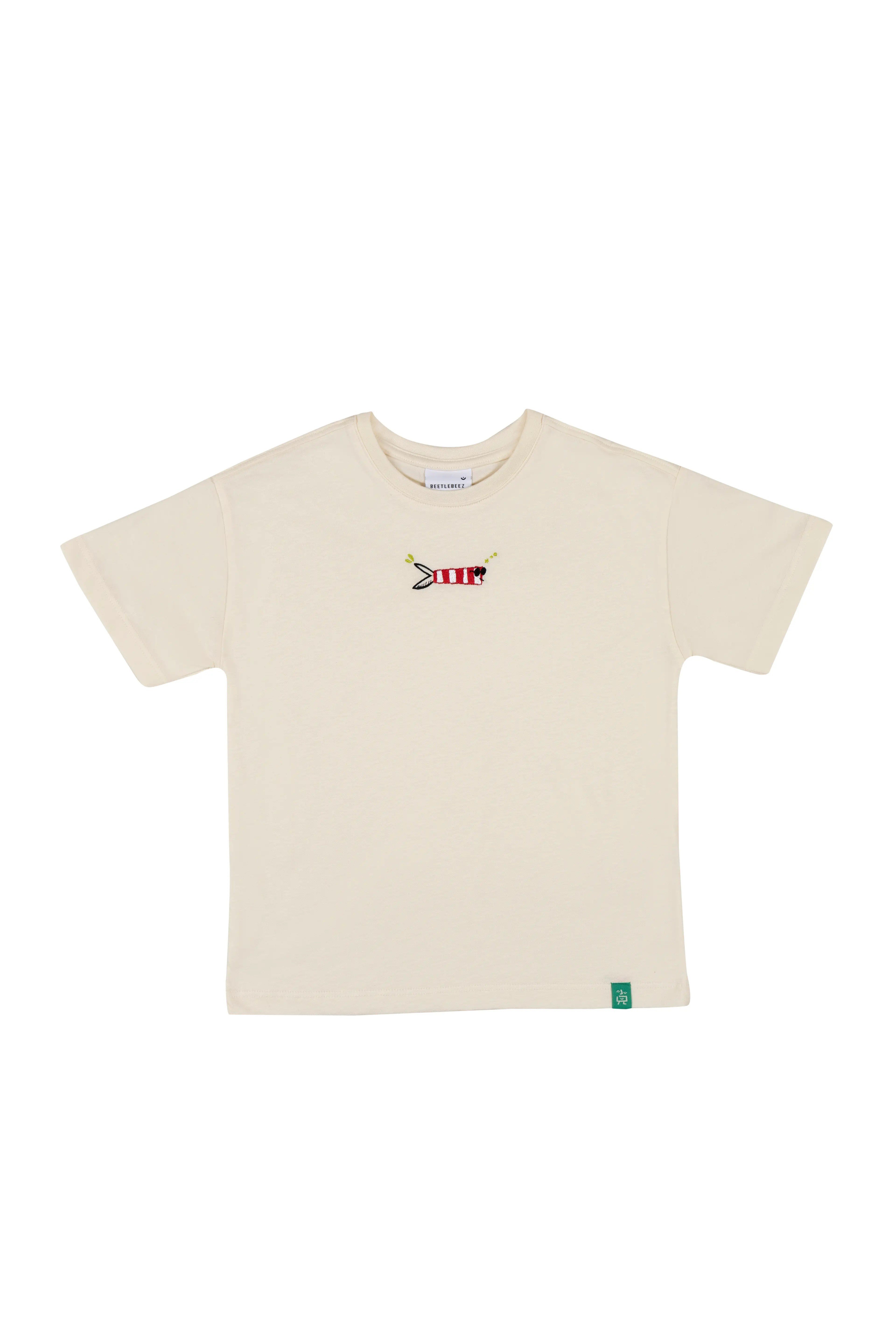BeetleBeez-Hamsi Oversize T-Shirt - Ekru