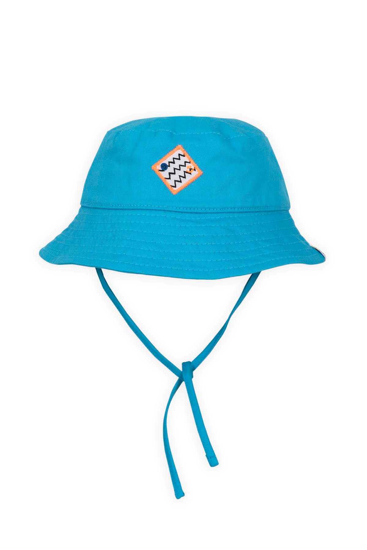 Beetlebeez-Happy Face Bucket Hat-Blue
