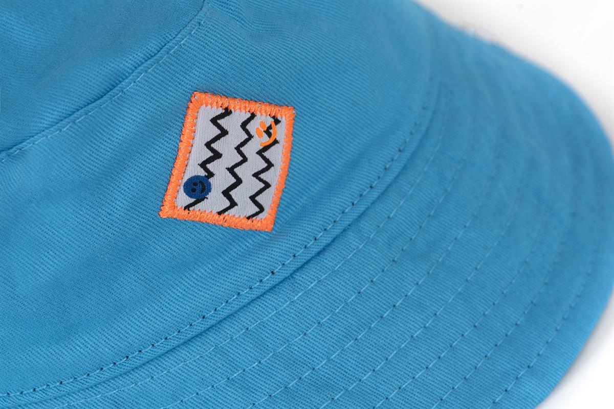 Beetlebeez-Happy Face Bucket Hat-Blue