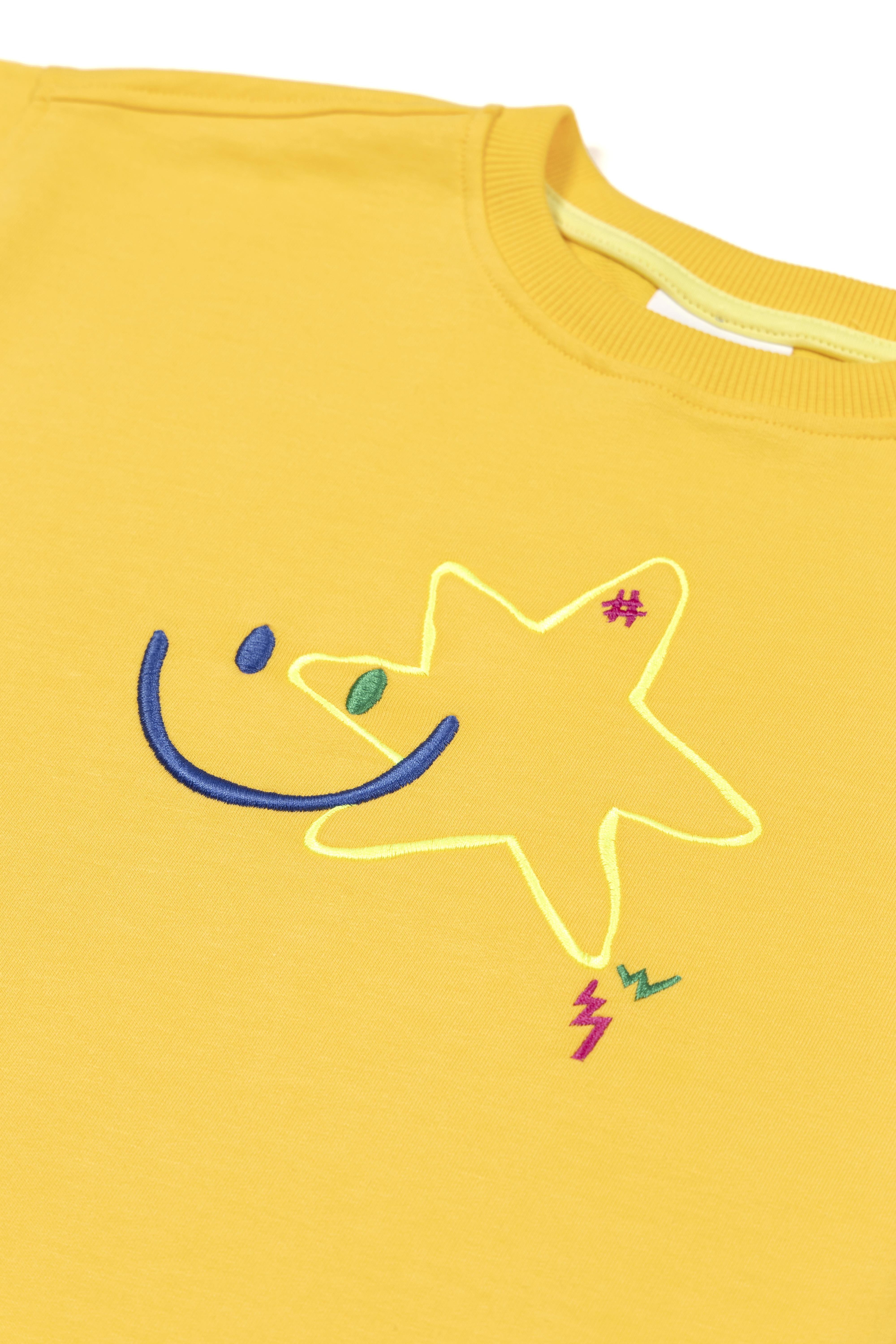 BeetleBeez-In and Out Sweatshirt-Mango