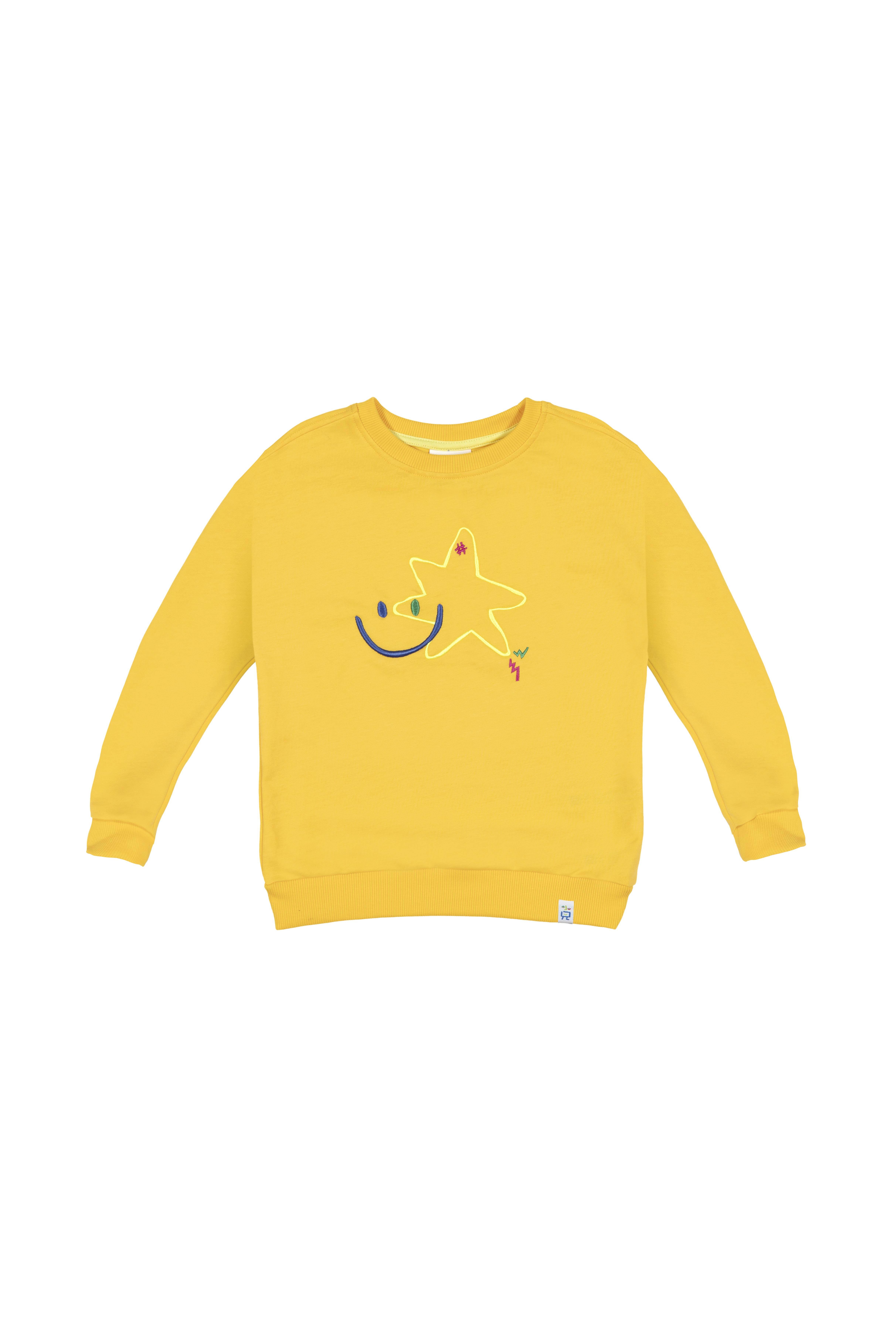 BeetleBeez-In and Out Sweatshirt-Mango