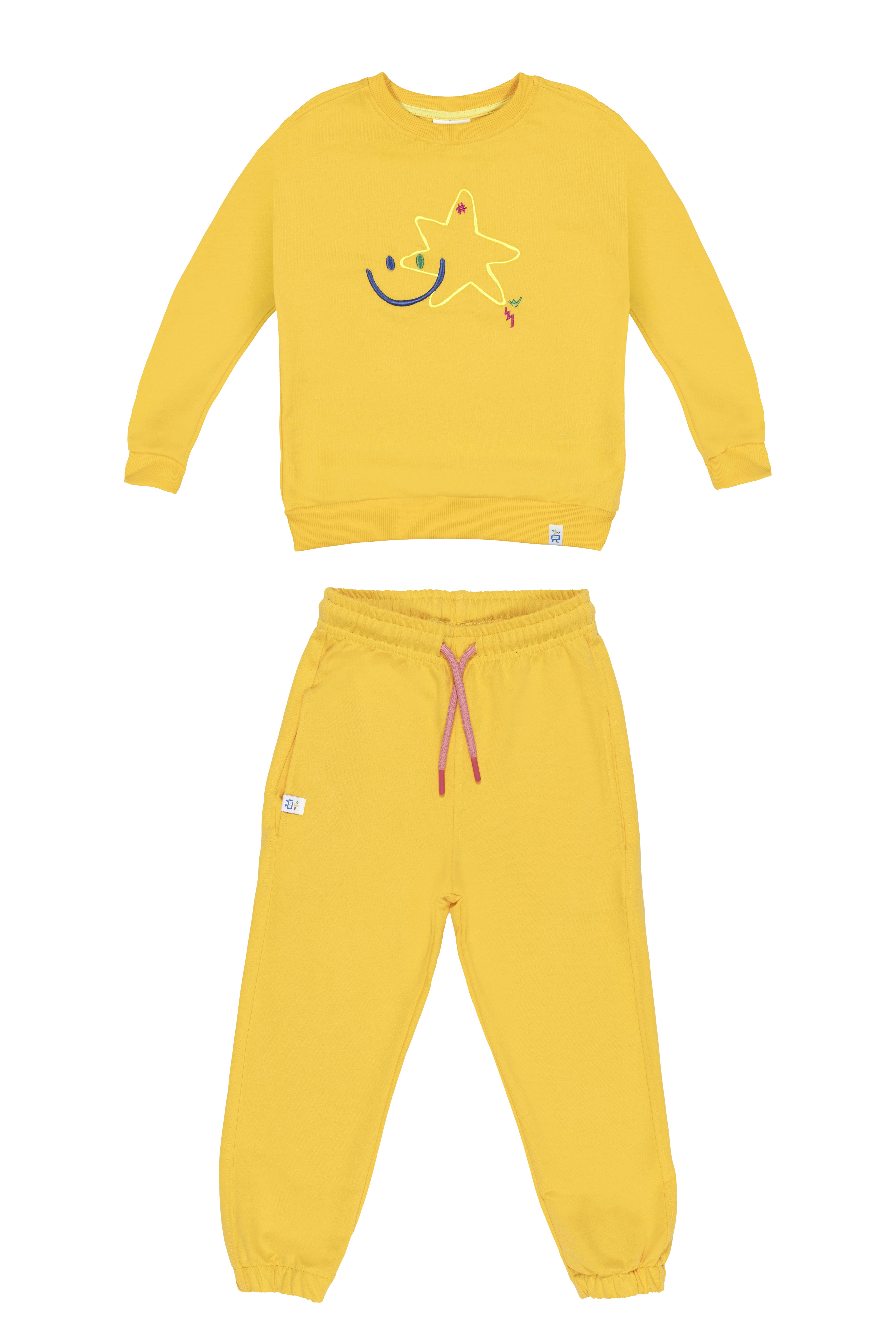 BeetleBeez-In and Out Sweatshirt-Mango