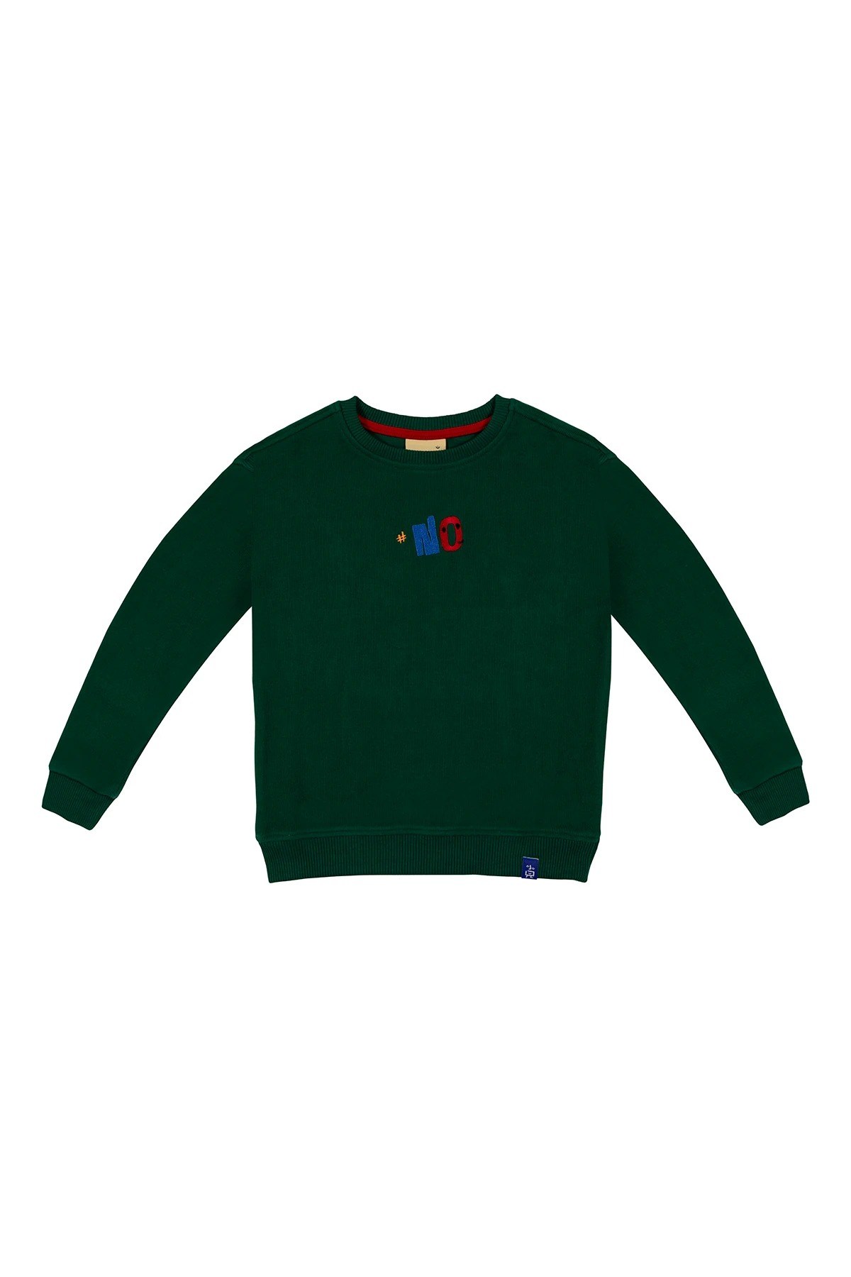 BeetleBeez- NO Yumuşak Dokulu Selanik Sweatshirt - Hunter Yeşili