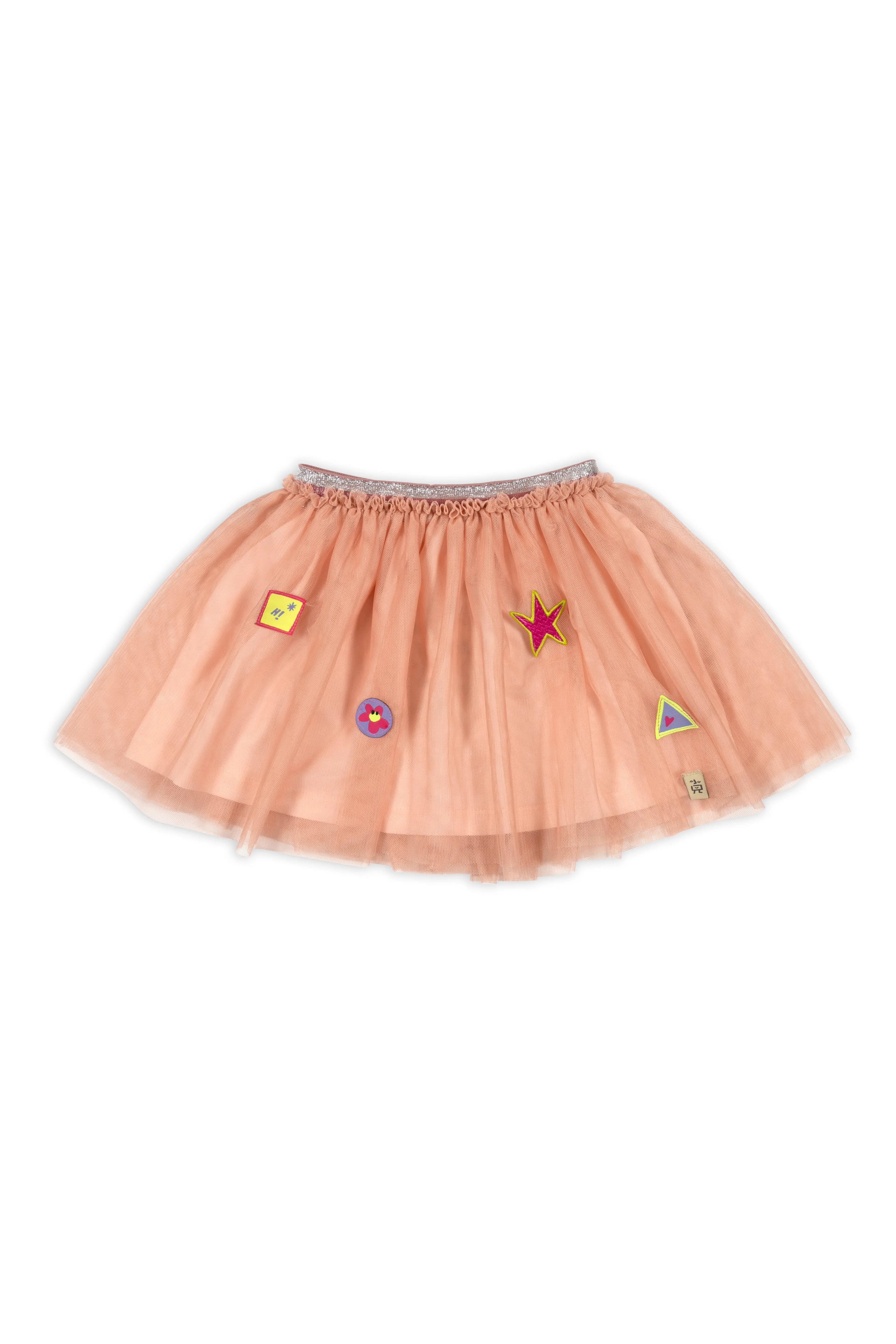 BeetleBeez-Pinky Smiles Tül Etek-Pembe