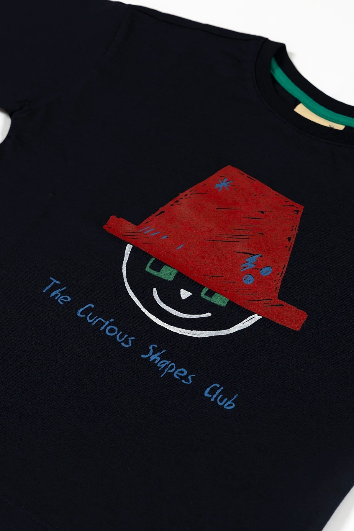 BeetleBeez- The Curious One Uzun Kollu T-Shirt - Lacivert