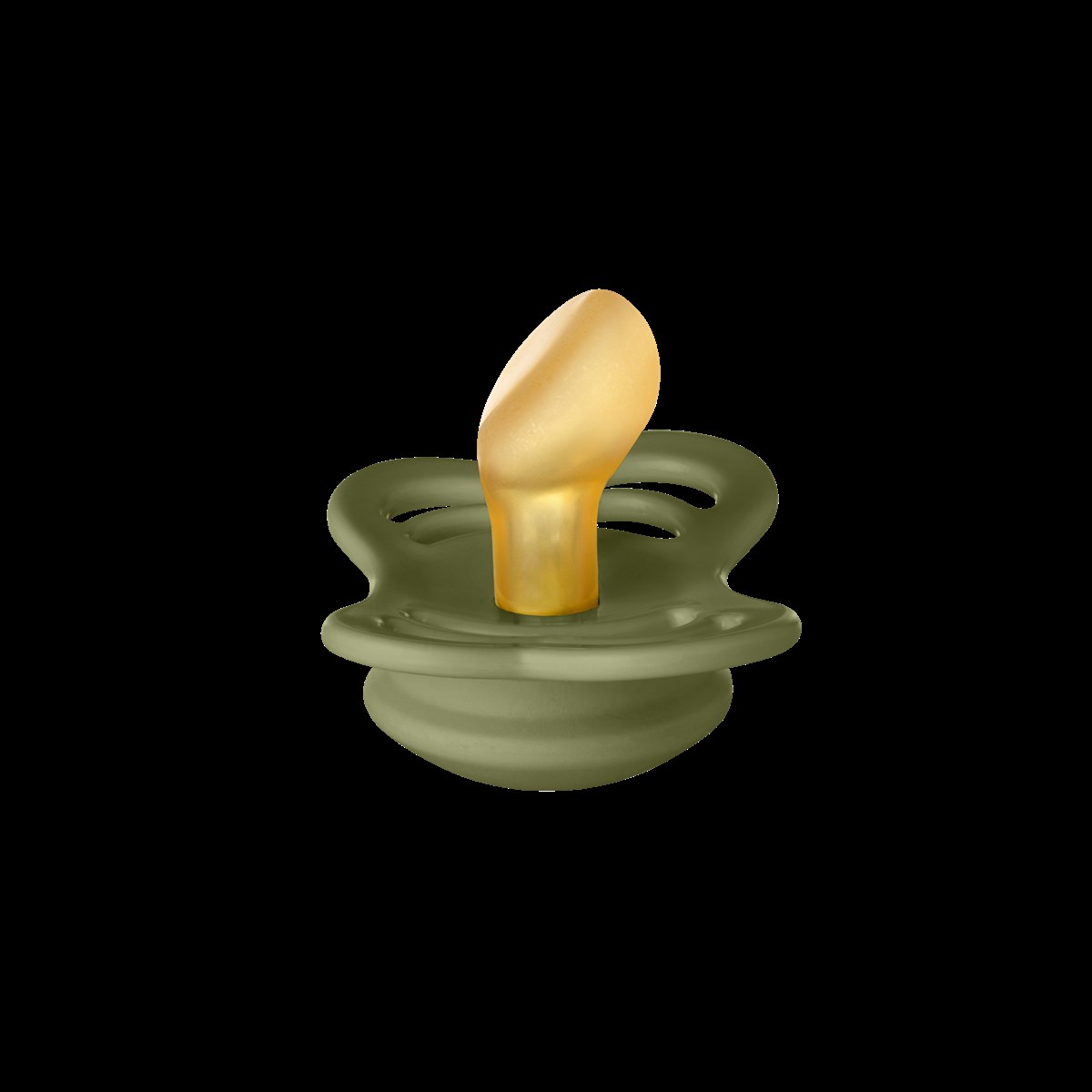 Bibs Couture Kauçuk Emzik-Olive