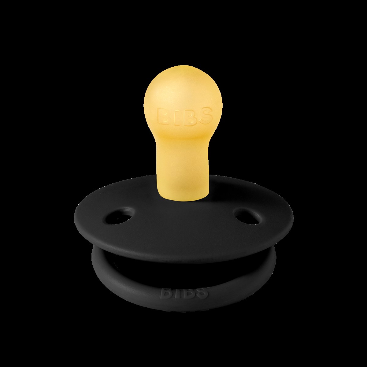 Bibs De Lux Kauçuk Emzik-Black