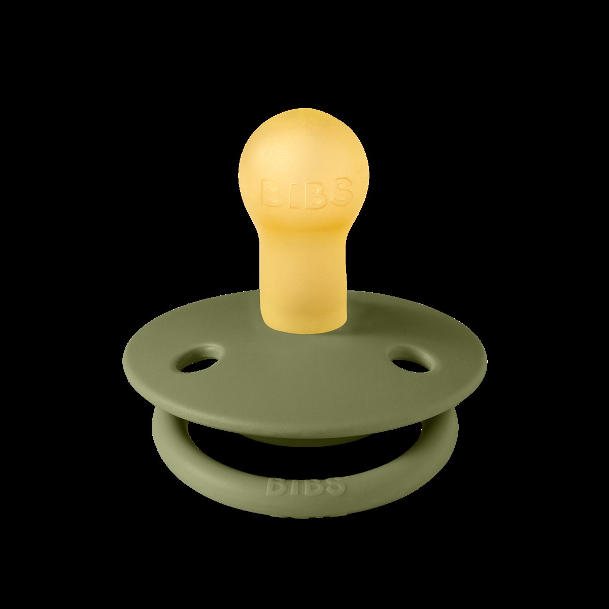 Bibs De Lux Kauçuk Emzik-Olive