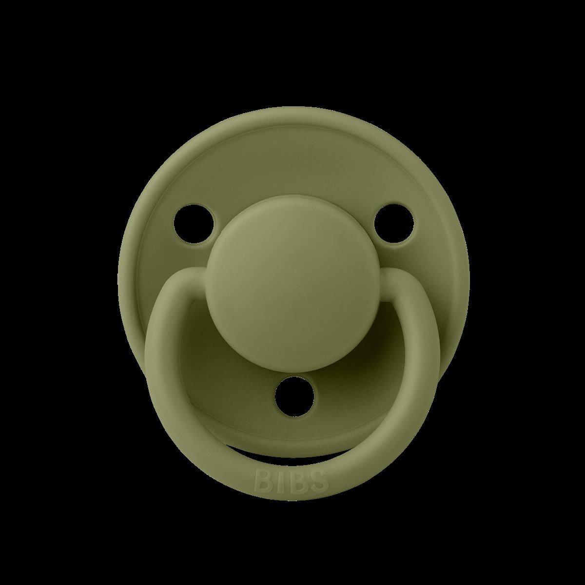Bibs De Lux Kauçuk Emzik-Olive