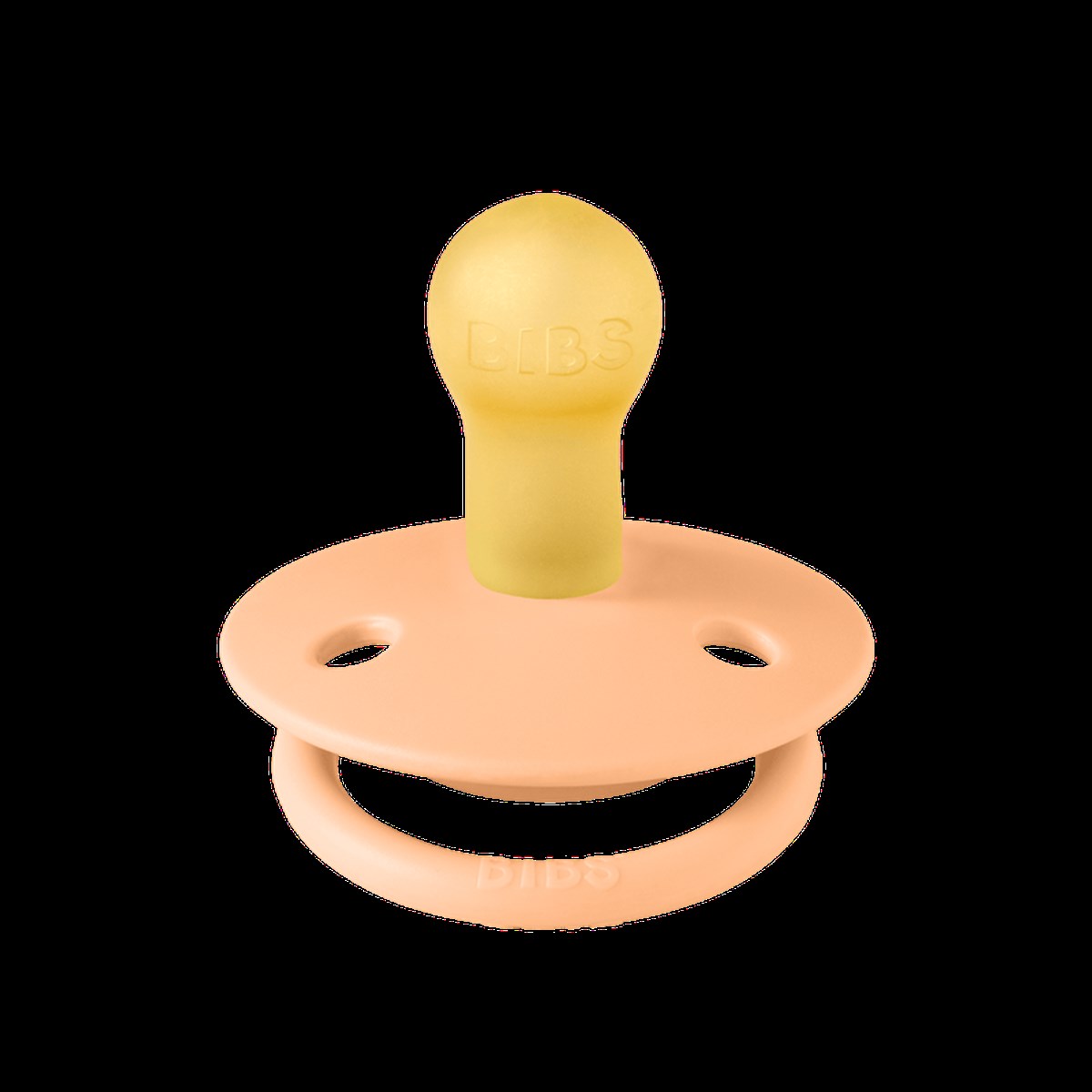 Bibs De Lux Kauçuk Emzik-Peach Sunset
