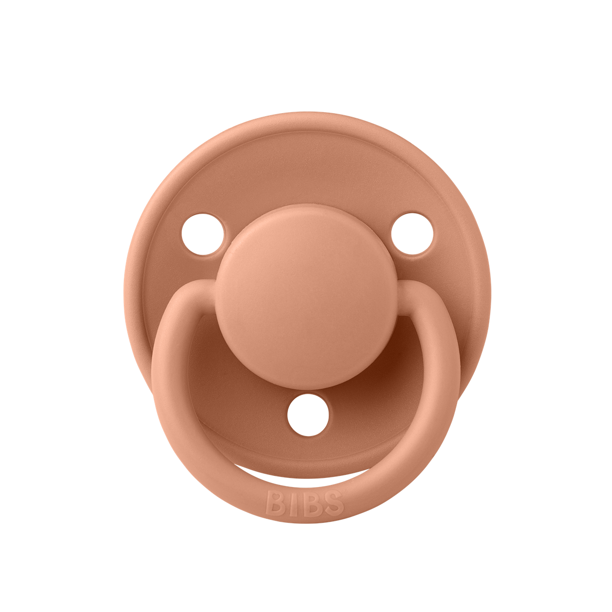 Bibs Silikon Emzik-Peach