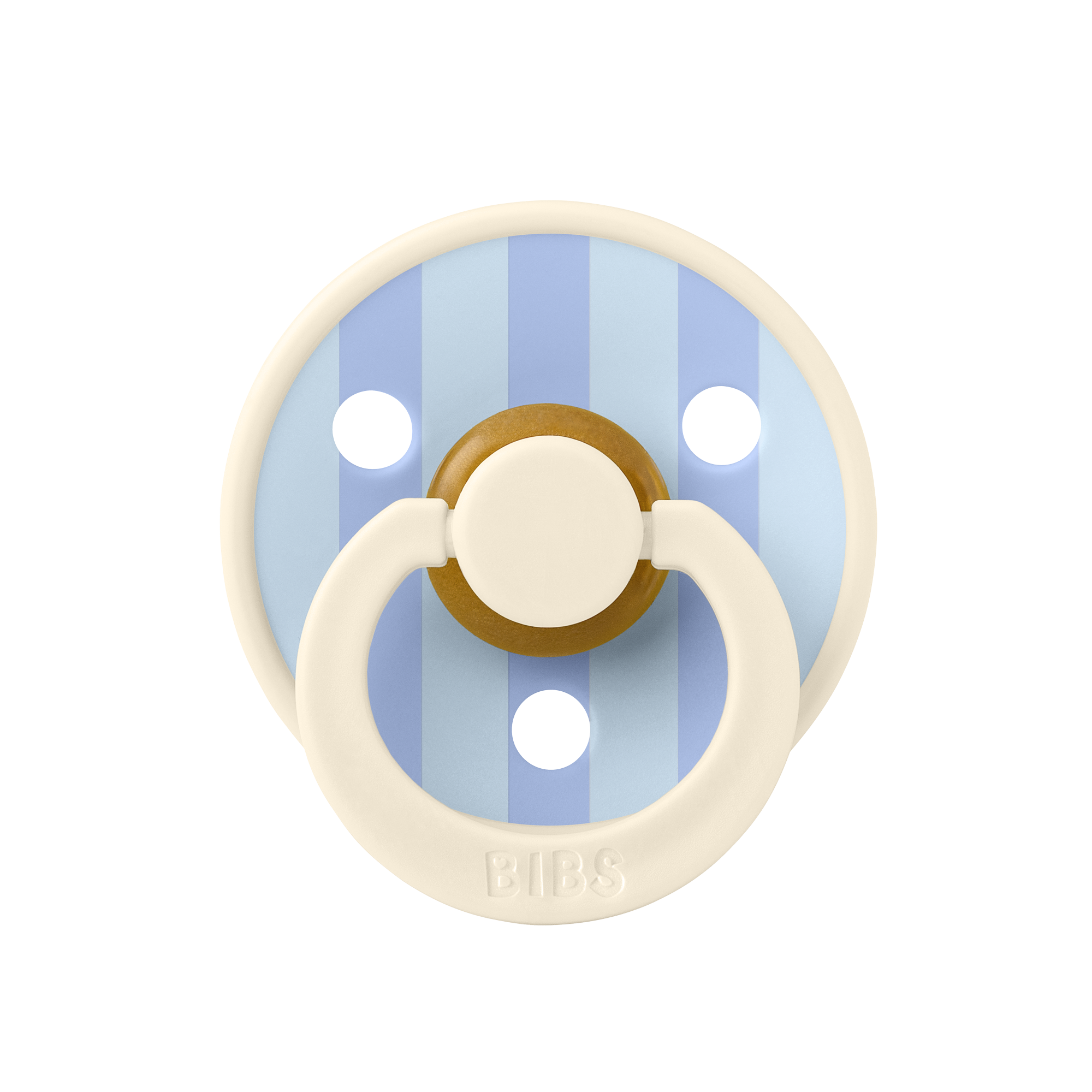 Bibs Studio Colour Block Emzik-Ivory/Dusty Blue