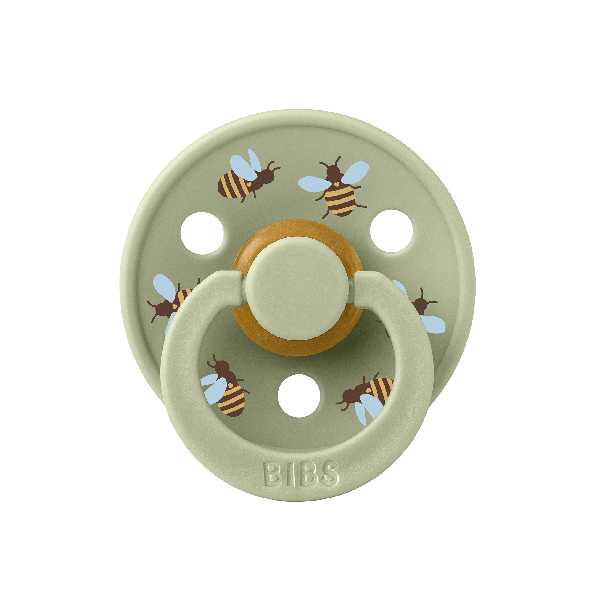 Bibs Studio Colour Bumblebee Friends Emzik-Sage