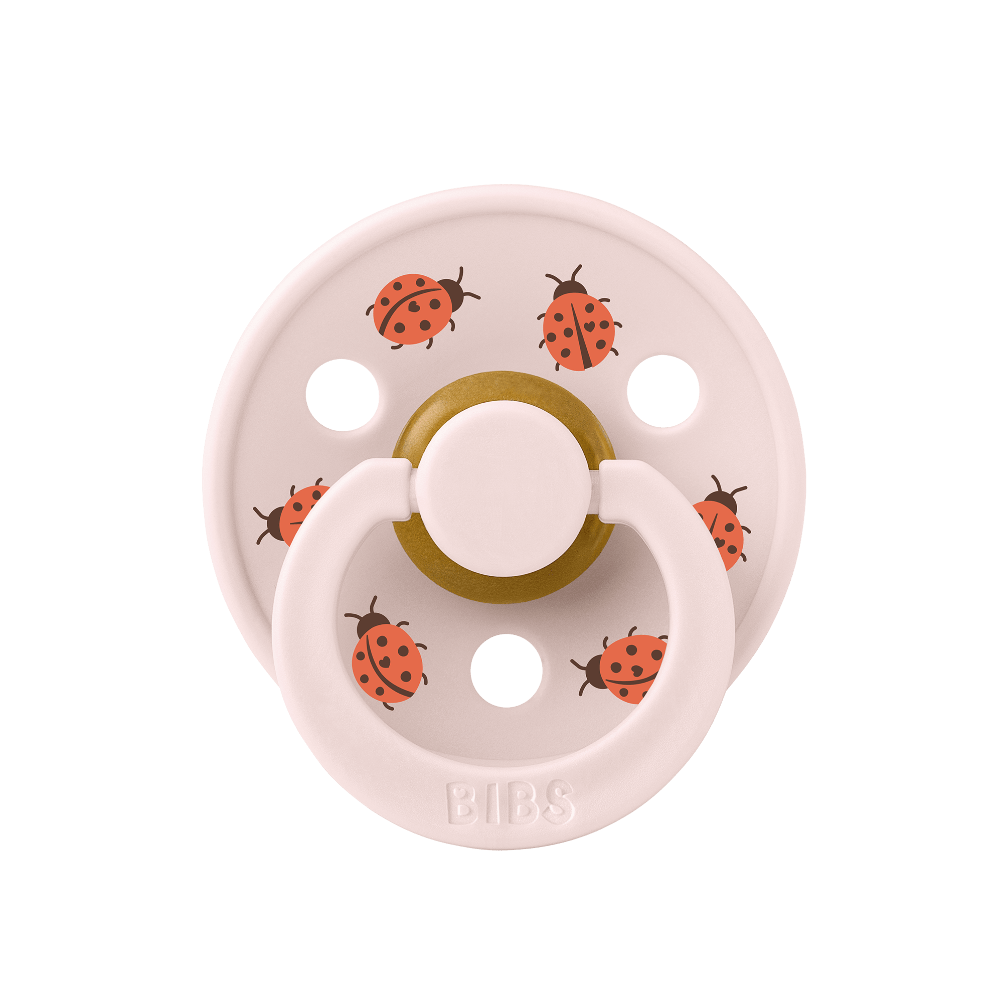 Bibs Studio Colour Ladybug Friends Emzik-Petal