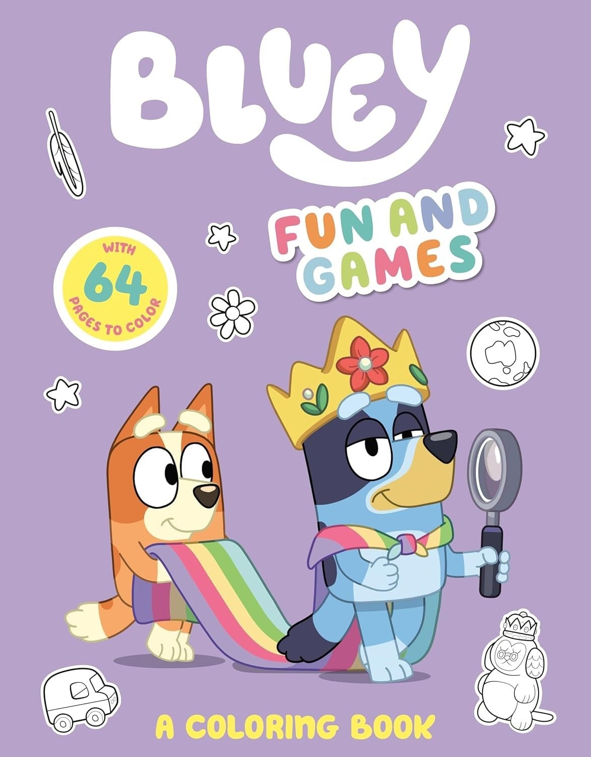 Bluey - Fun and Games A Colouring Book