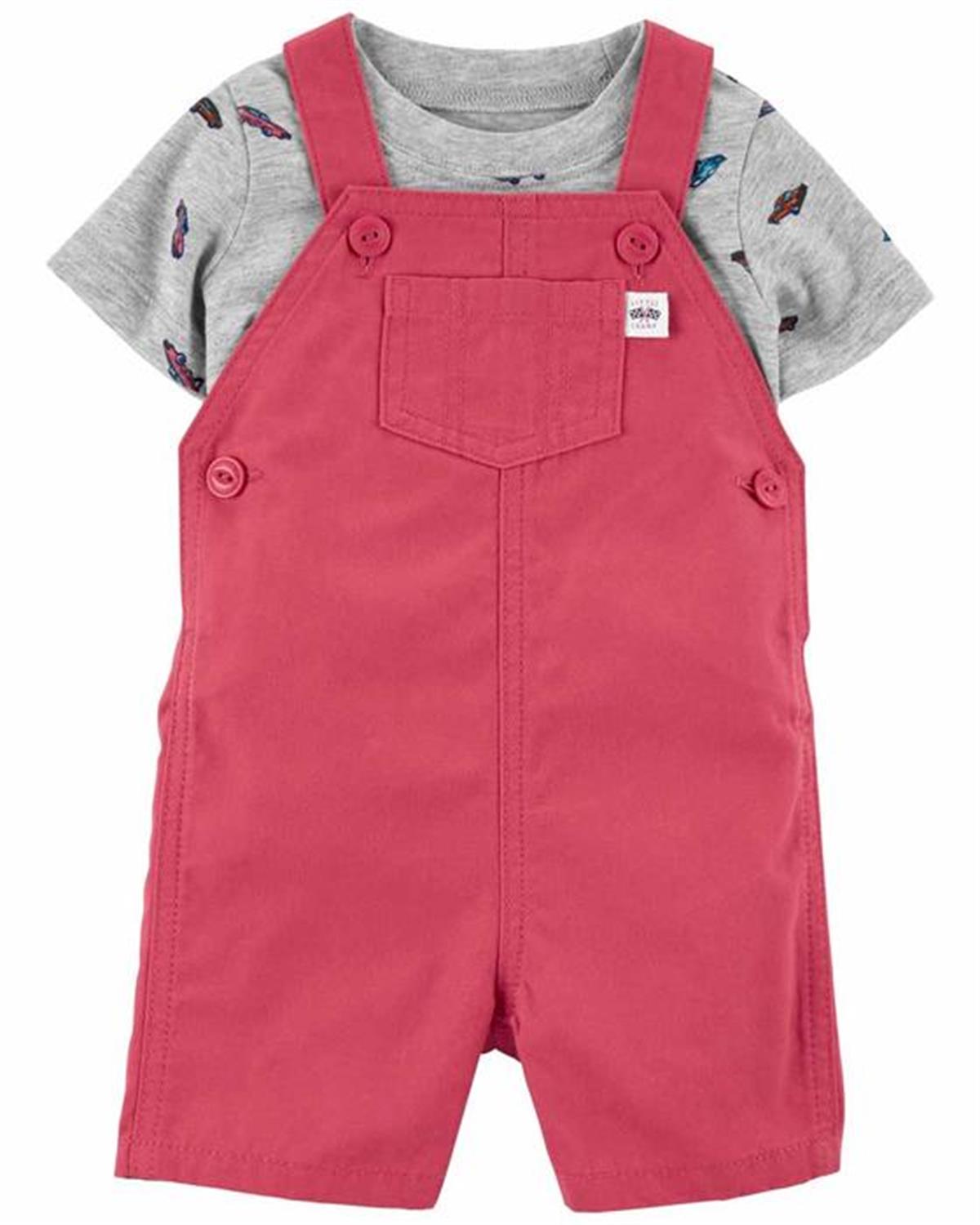Carter's Erkek Bebek 2'li Salopet Takım