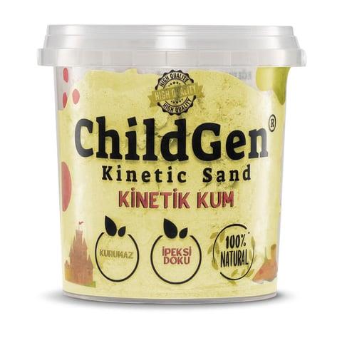 Childgen-Kinetik Kum Sarı-500gr 