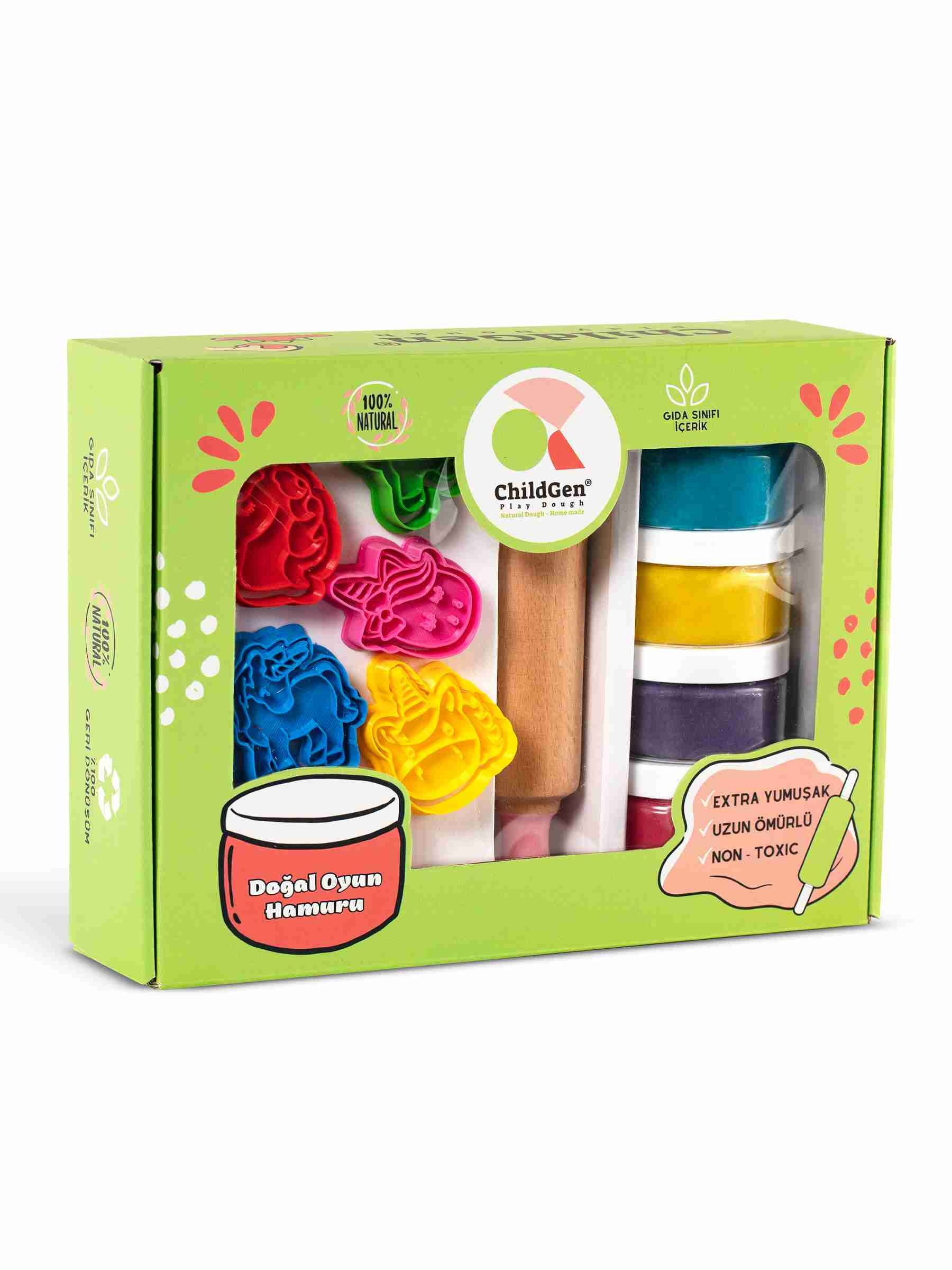 ChildGen Premium Oyun Hamuru Seti - Unicorn