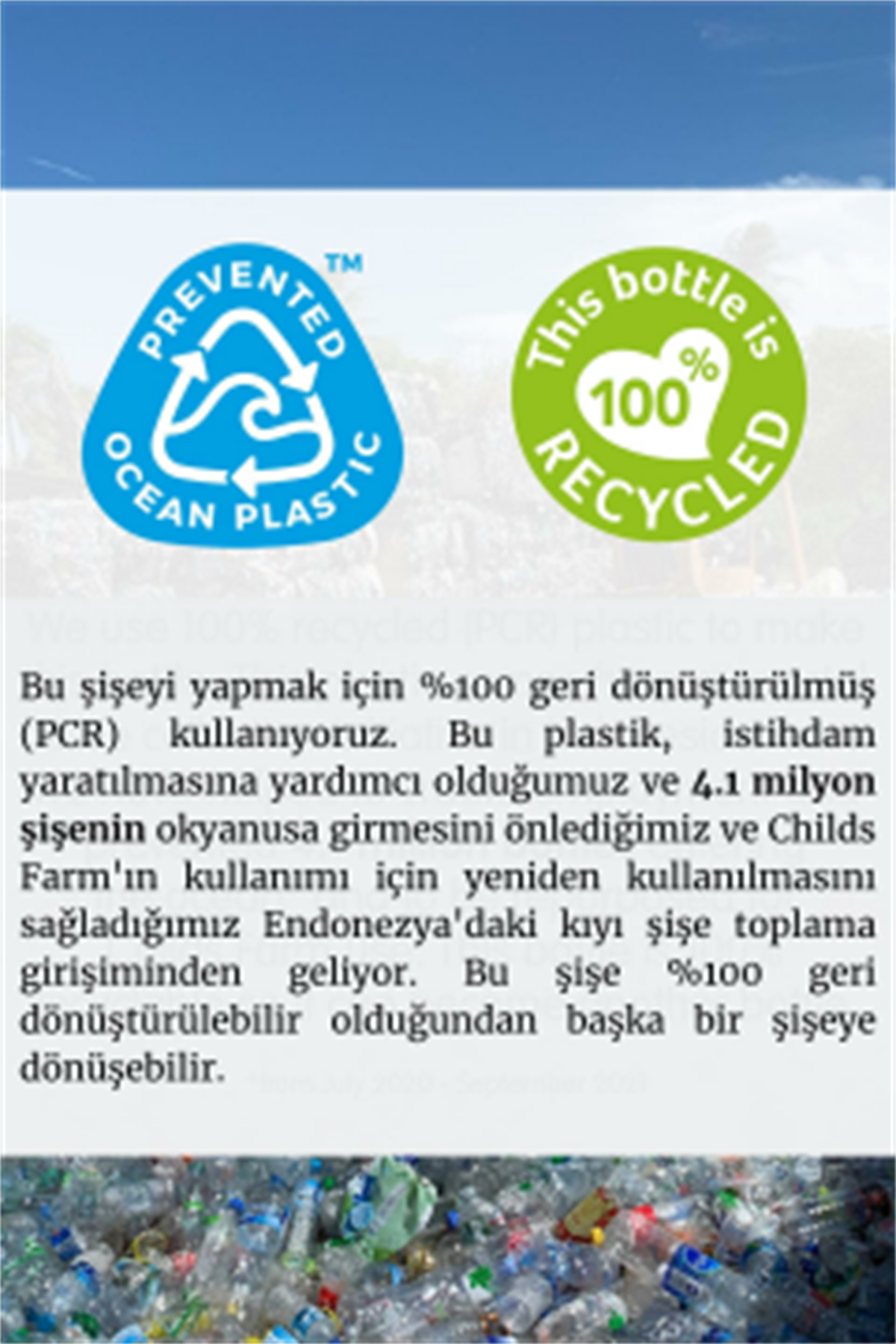 Childs Farm Bebek Pişik Kremi