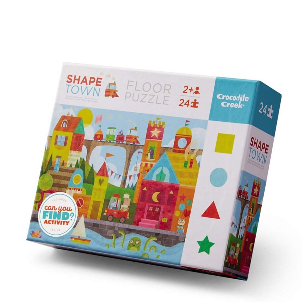 Crocodile Creek-24 Parça Puzzle-Kasaba