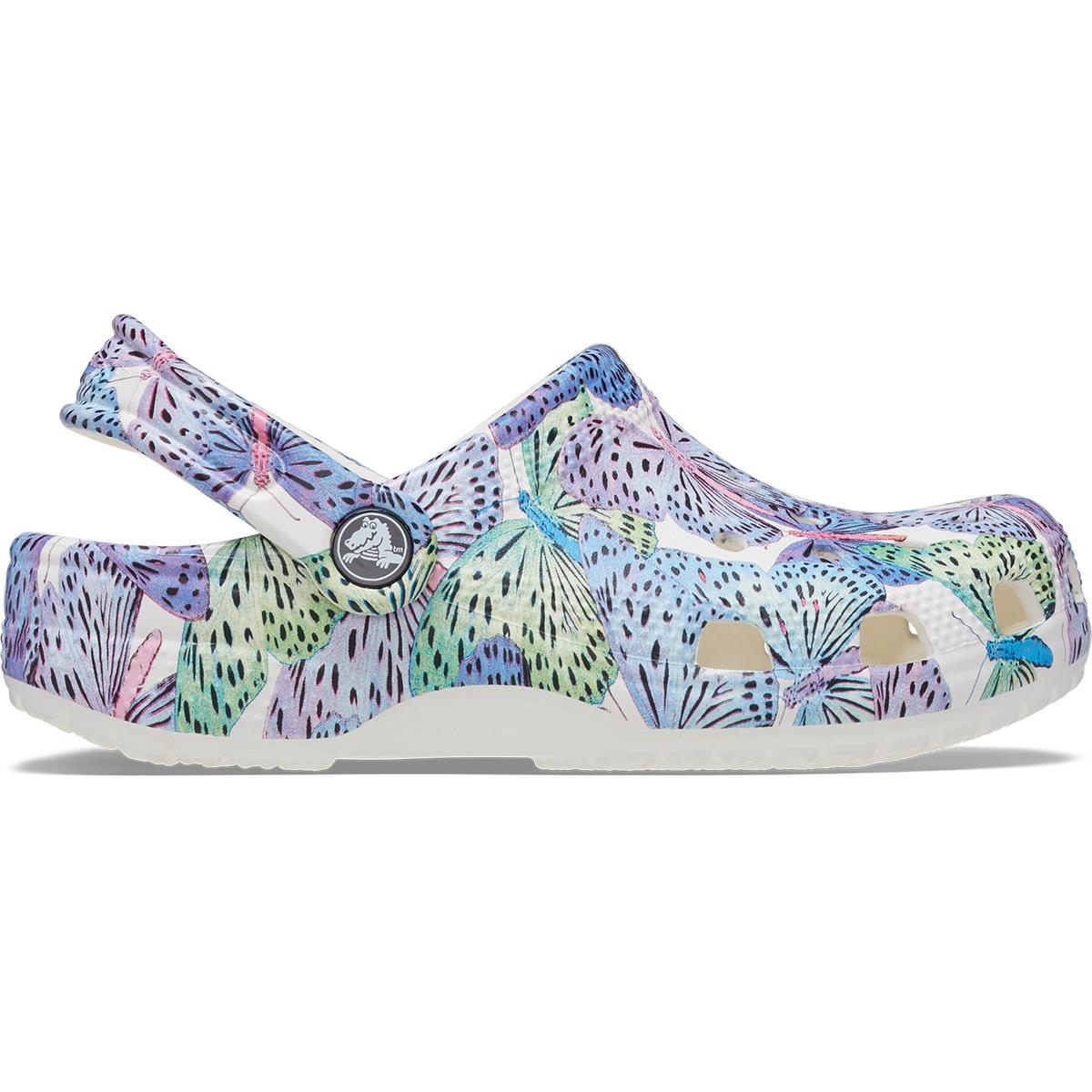 Crocs-Classic Butterfly  Clog K-White/Multi