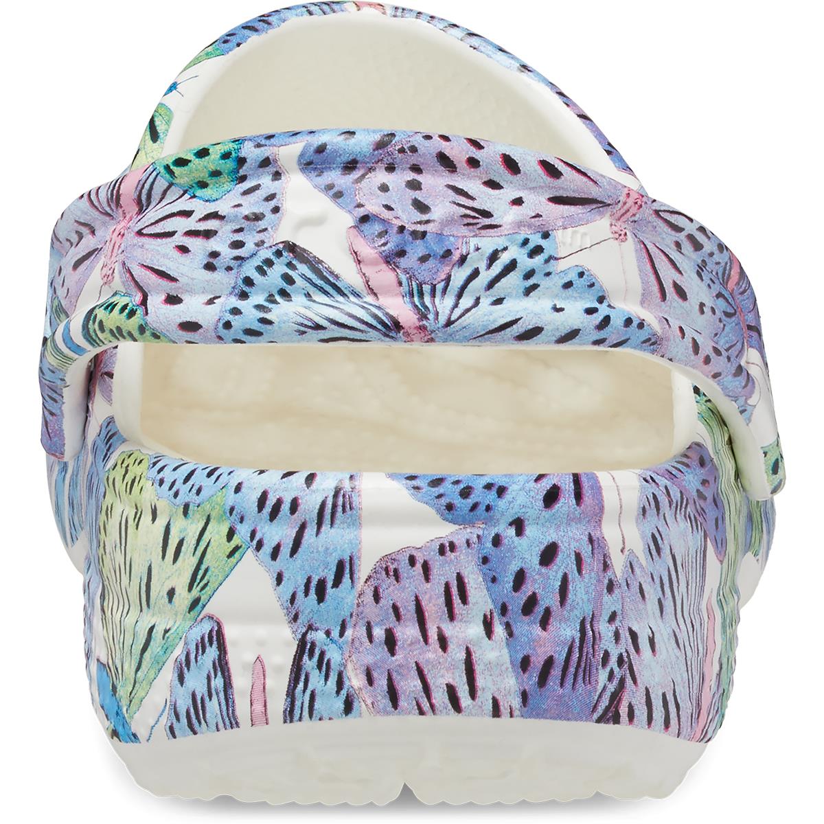 Crocs-Classic Butterfly  Clog K-White/Multi