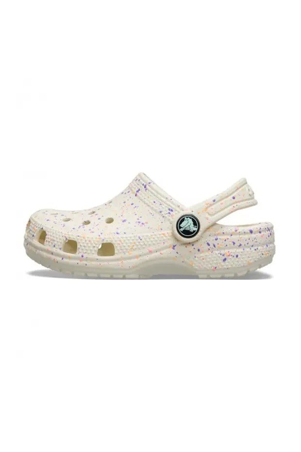 Crocs-Classic Glow Paint Splatter Clog K-Summit White/Multi 