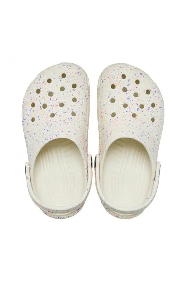 Crocs-Classic Glow Paint Splatter Clog K-Summit White/Multi 