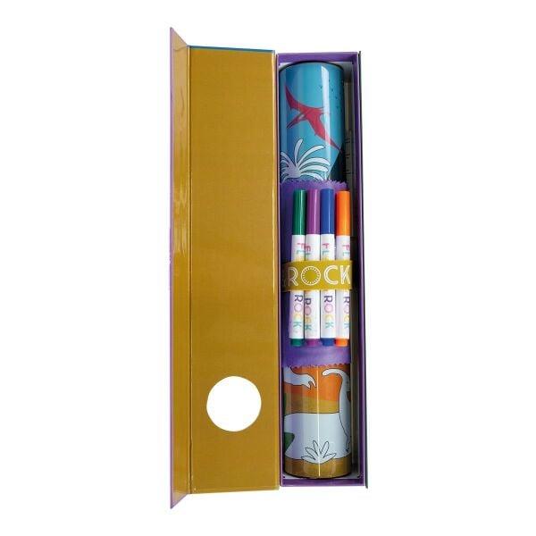 Floss & Rock-Boyanabilir Aktivite Matı-Dino