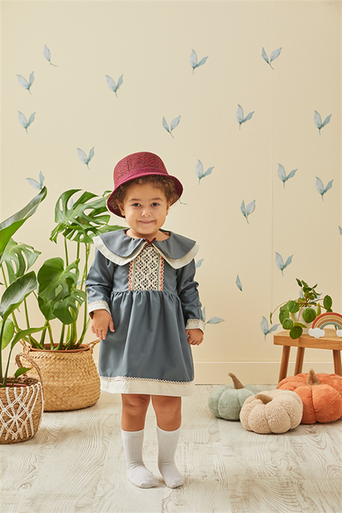 Füme Renkli Lily Elbise