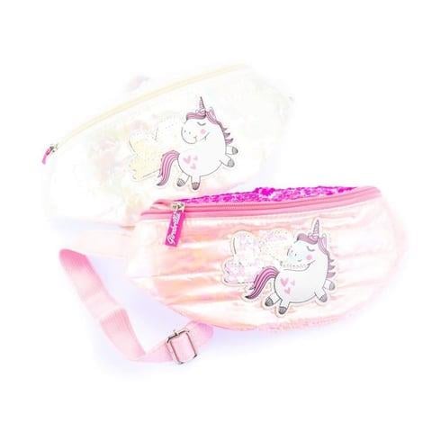 Girabrilla-Puffer Unicorn Bel Çantası