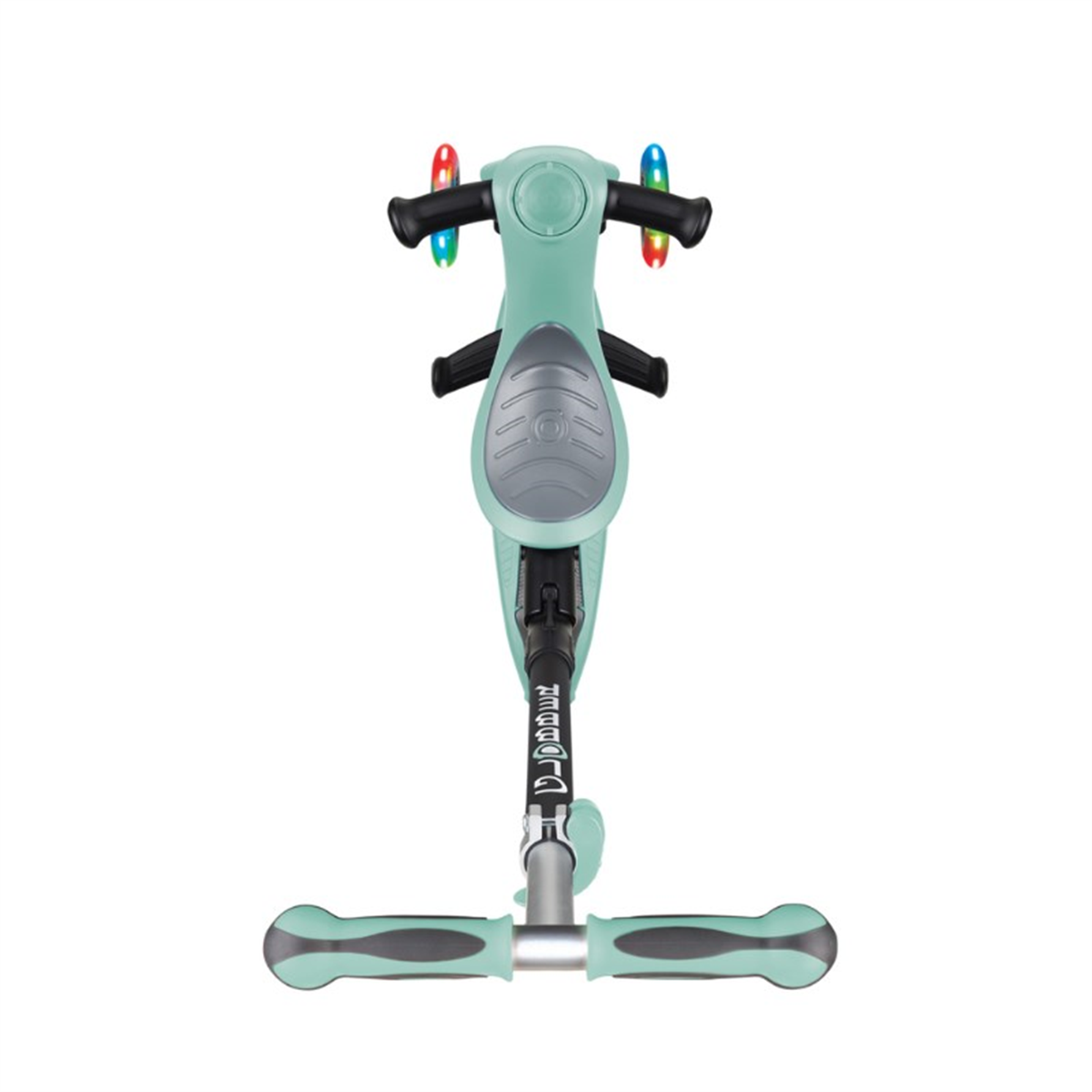 Globber Go Up Deluxe Işıklı Scooter-Mint Yeşili