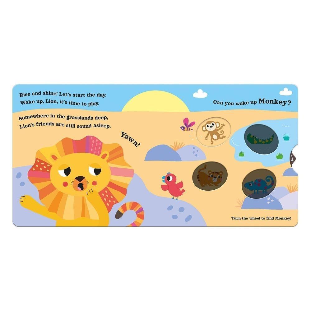 Good Morning Lion-Magic Wheel Book