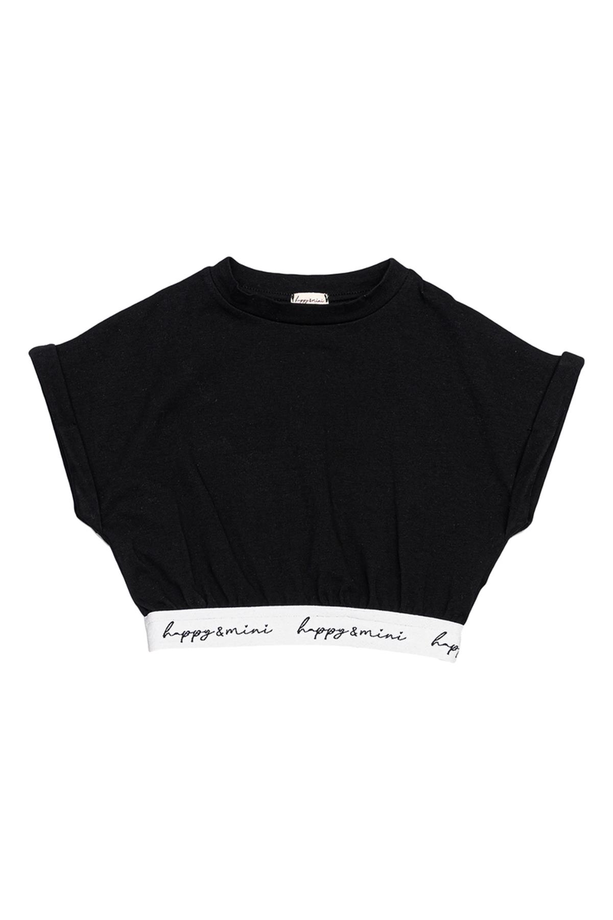 Happy&Mini-Ella Crop-Siyah