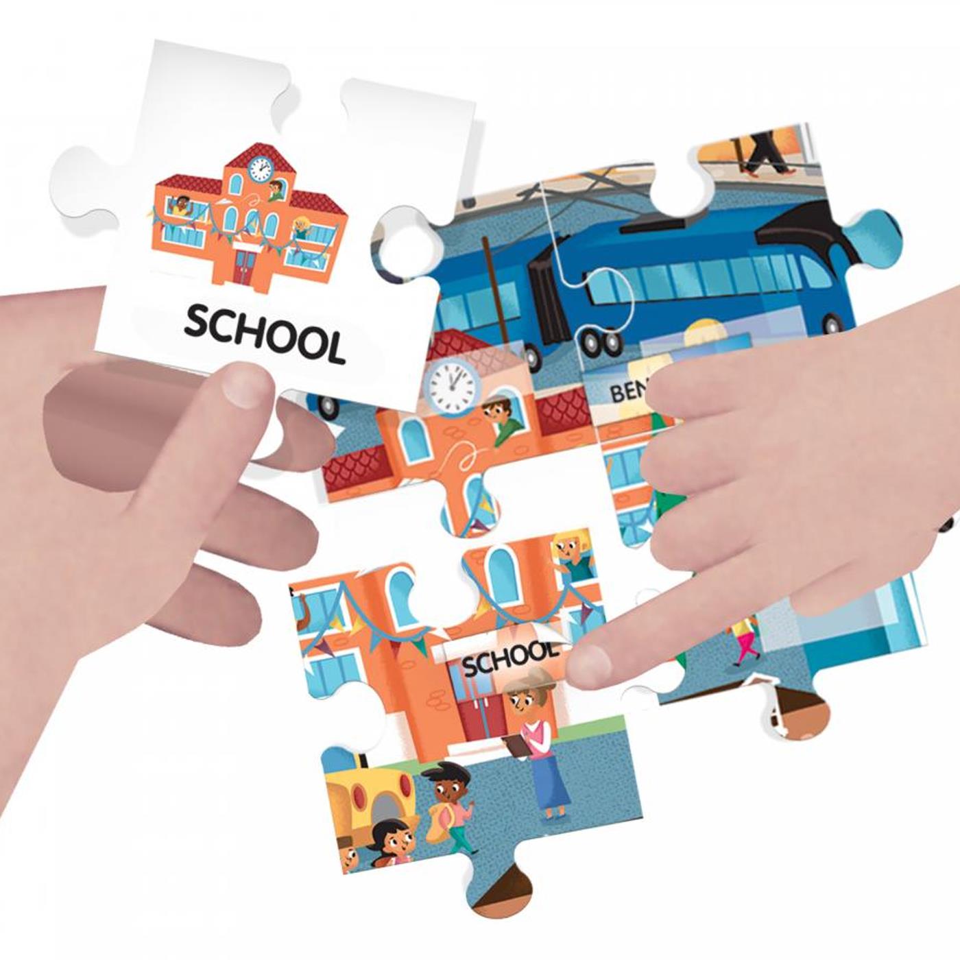 Headu Easy English 100 Words The City