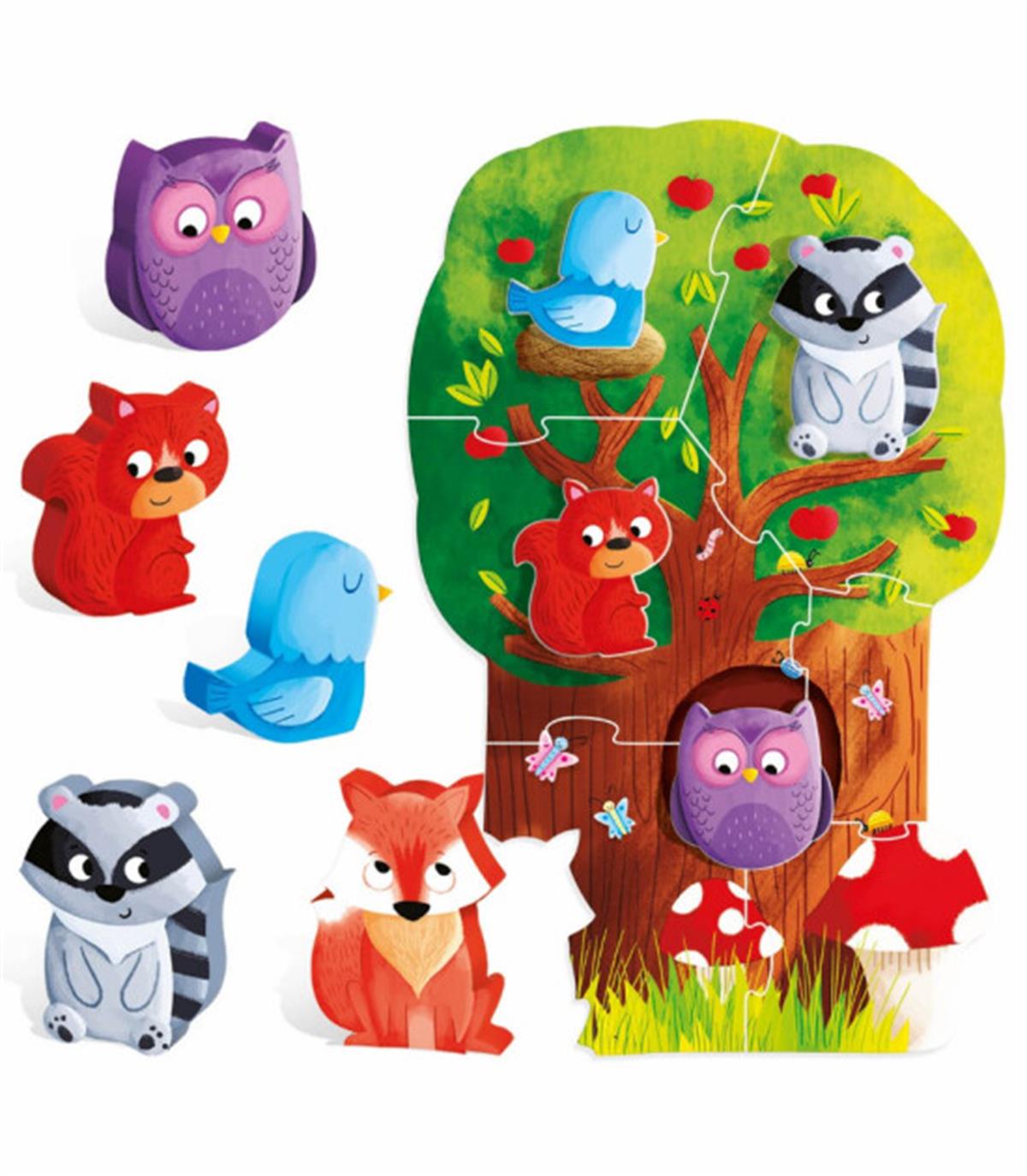 Headu - Montessori First Puzzle The Forest