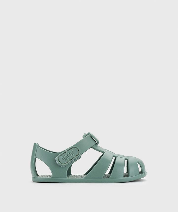 İgor Nemo Solid Sandalet-Verde