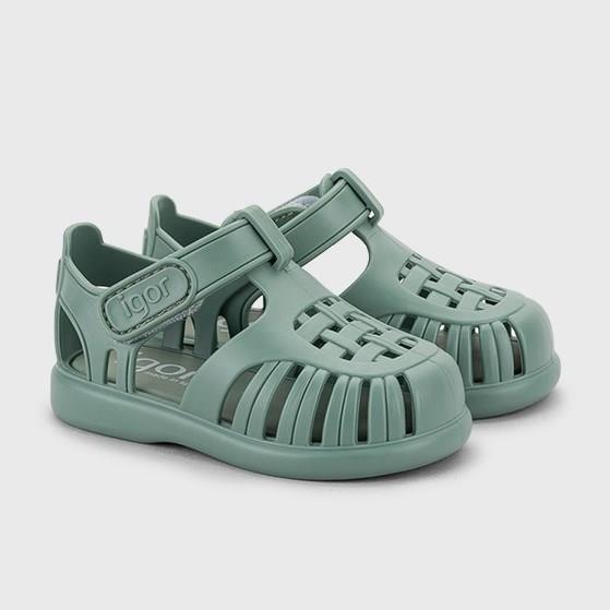 İgor Tobby Solid Sandalet-Nuevo Verde