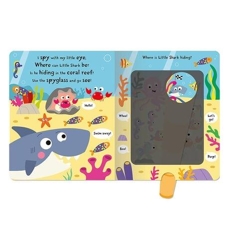 Imagine That Publish-Big Shark Little Shark- Magic Spyglass Board Book