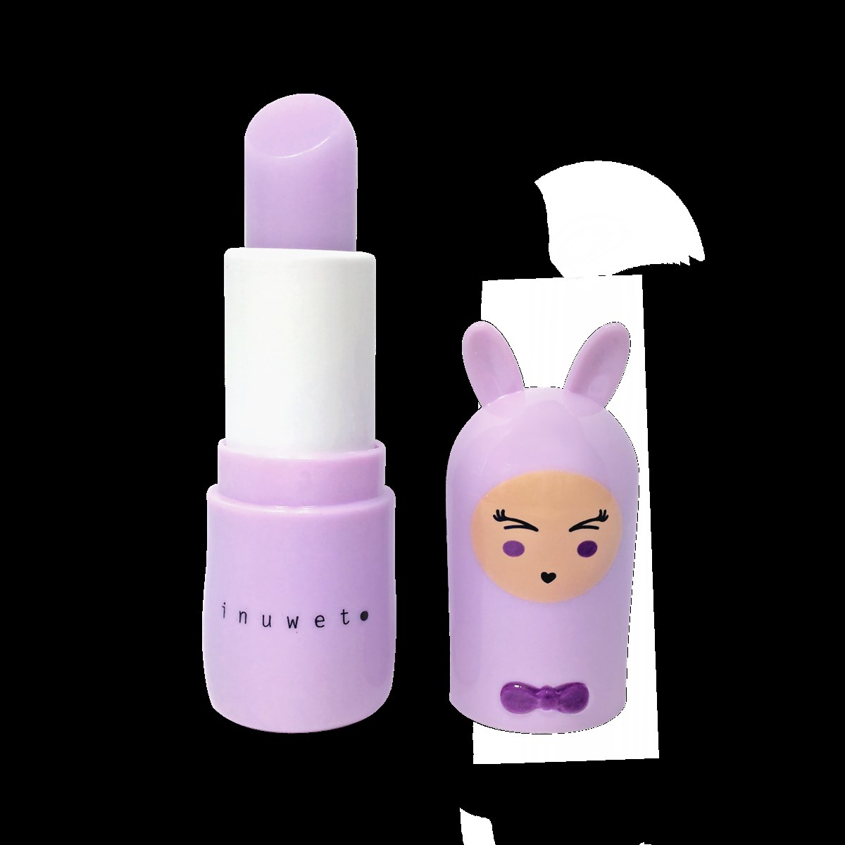 İnuwet-Bunny Lipbalm Marshmallow-Purple