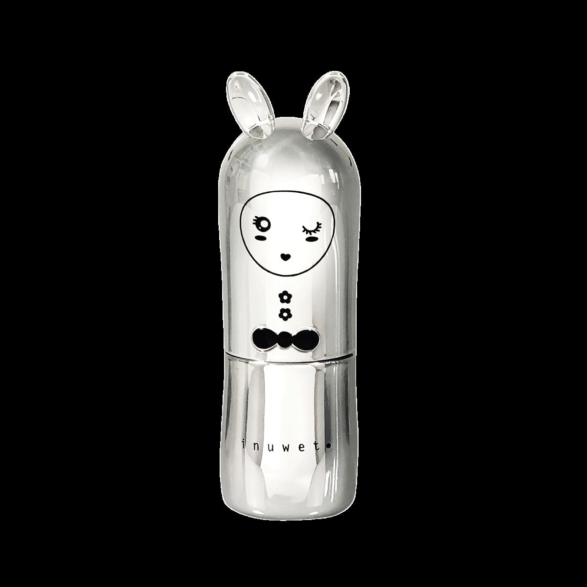 İnuwet-Bunny Lipbalm Metal Silver