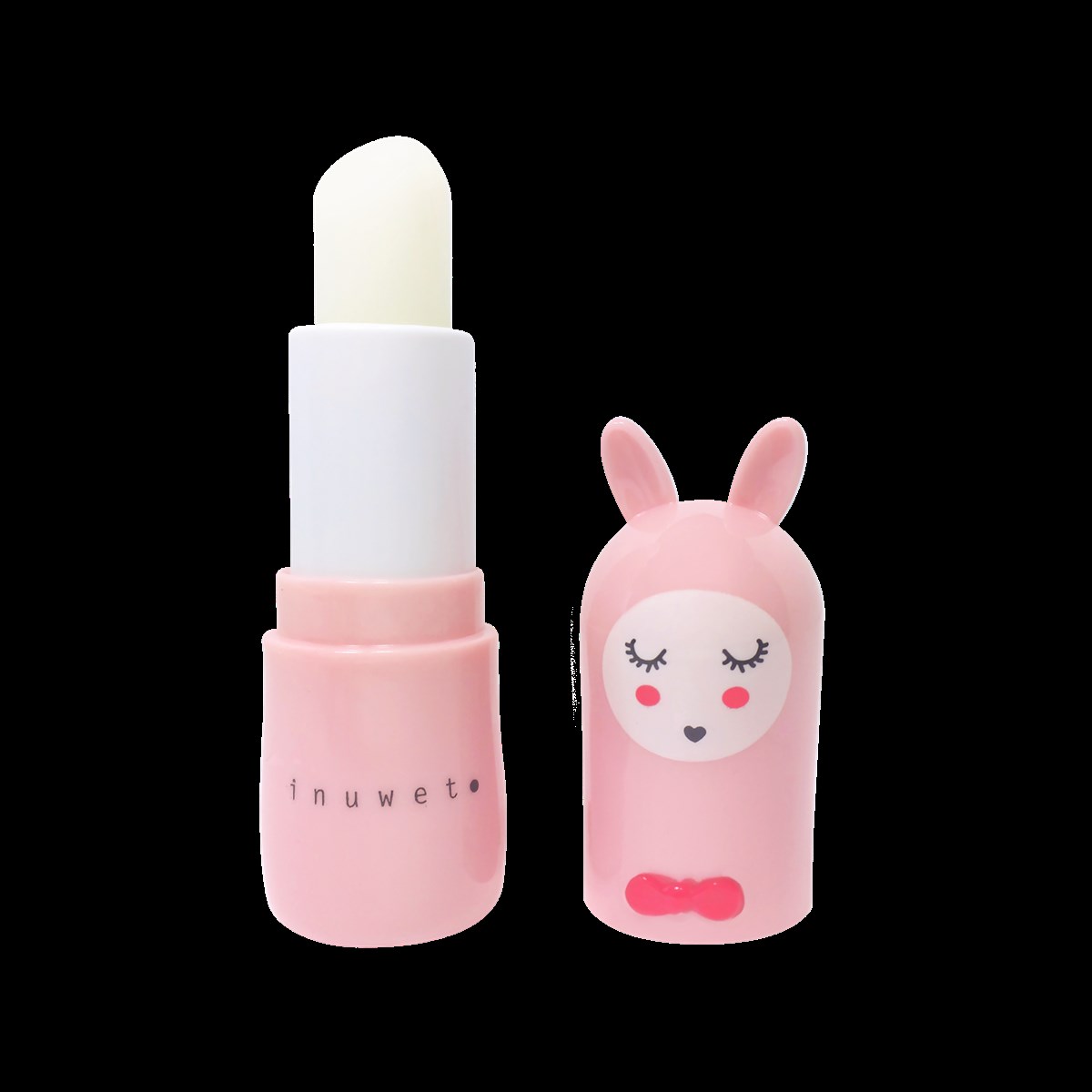 İnuwet-Bunny Lipbalm Strawberry-Pink