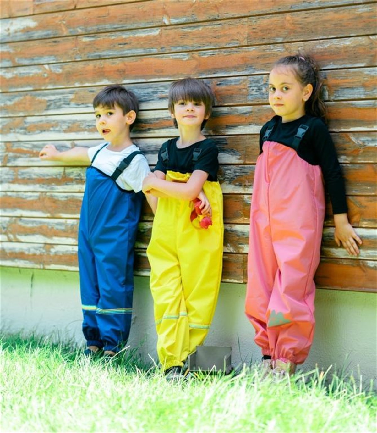 Jojuke Su Geçirmez Yağmur Tulumu-Saks Mavi