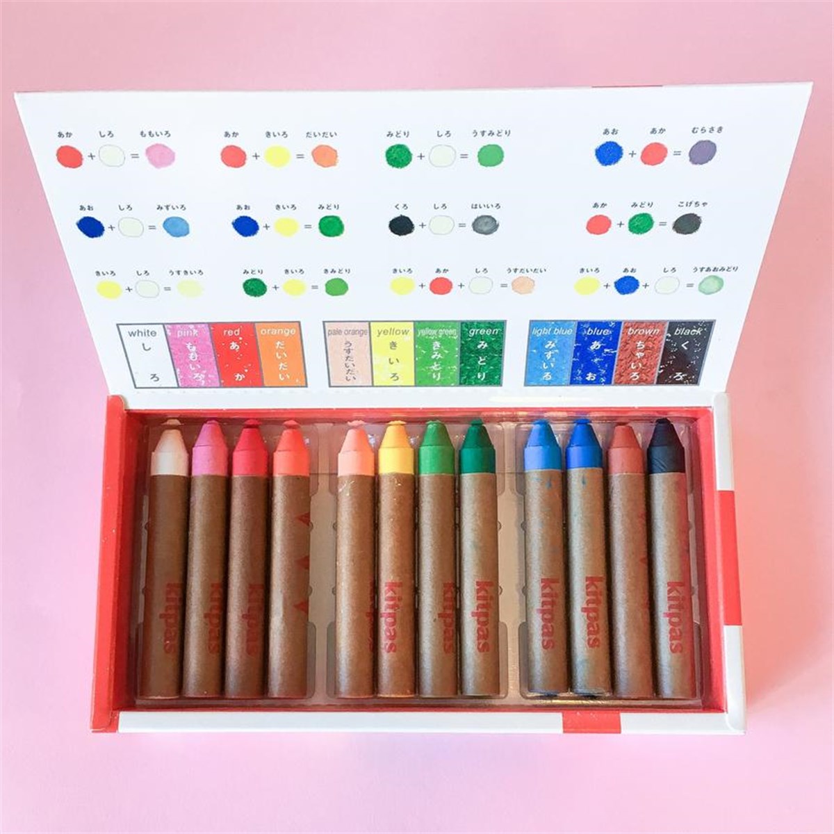 Kitpas Pastel Boya-12 Renk