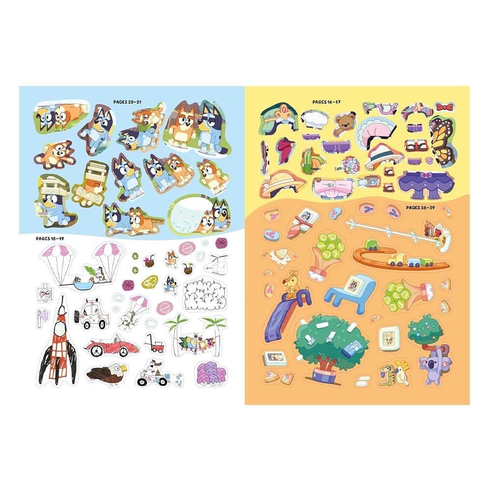 Ladybird-Bluey's Super Stickers Activity Book